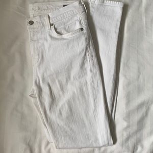Citizens of Humanity white Rocket High rise skinny jeans USA made EUC
